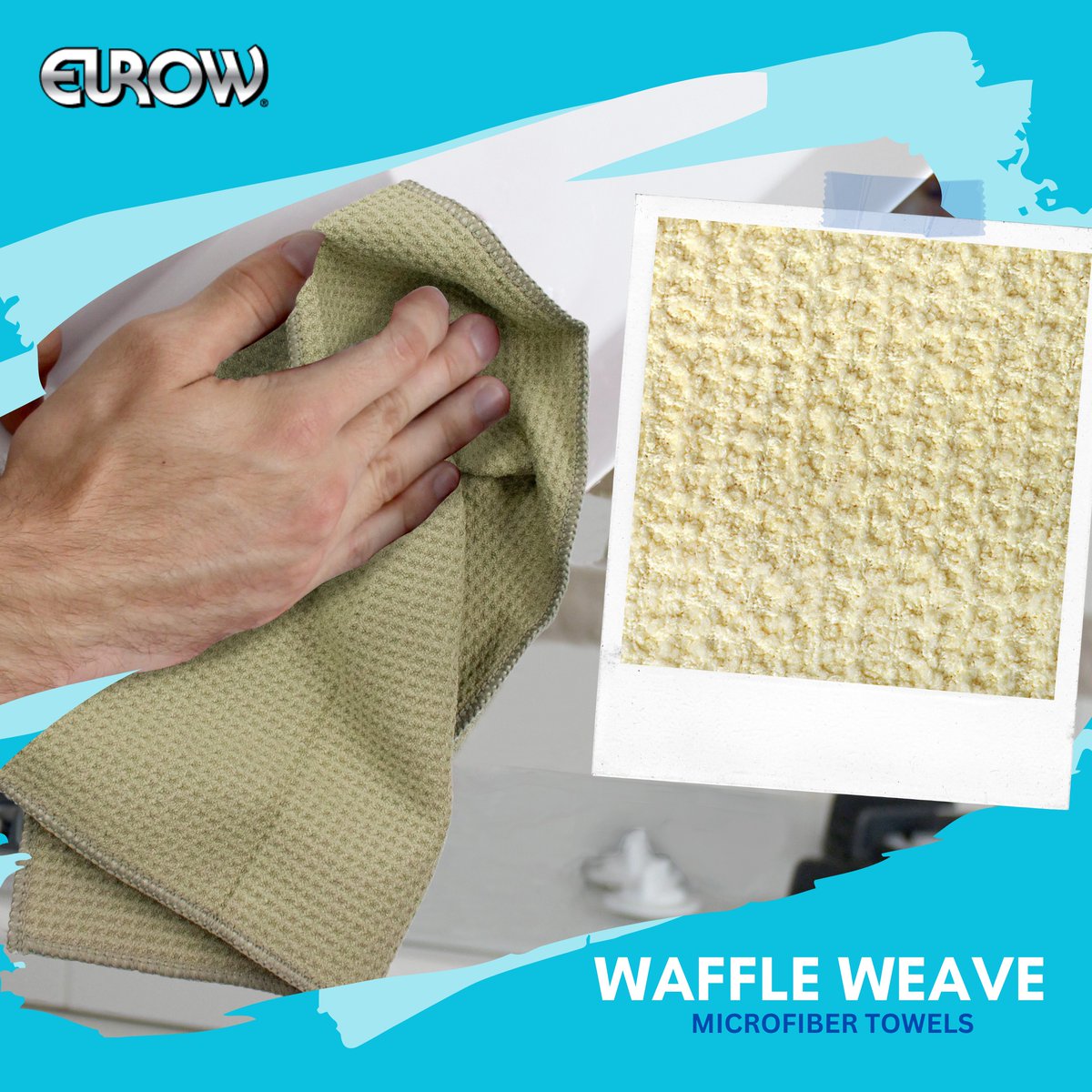 Read about the wow factor of Waffle weave #microfiber towels in our latest blogpost!
📑ow.ly/UzxB50QCfO2

#microfibercloths #microfibertowels #eurow #waffleweave #microfiberweave #waffleweavemicrofiber #cleaning #autodetailing #autodetail #autodetailers #besttowel #towels