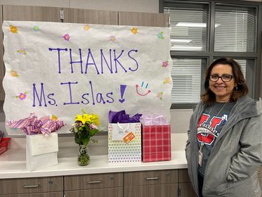 It's #ThrowbackThursday, #ChinoValley, &amp; we're excited to throw it back to #SchoolCounselingWeek to honor Ms. Anita Islas of #HowardCattle! As part of the Cattle Crew, Ms. Islas is a phenomenal supporter of #CVUSDstudents. TY, Ms. I for all that you do! #chinovalley #cvusd #2024