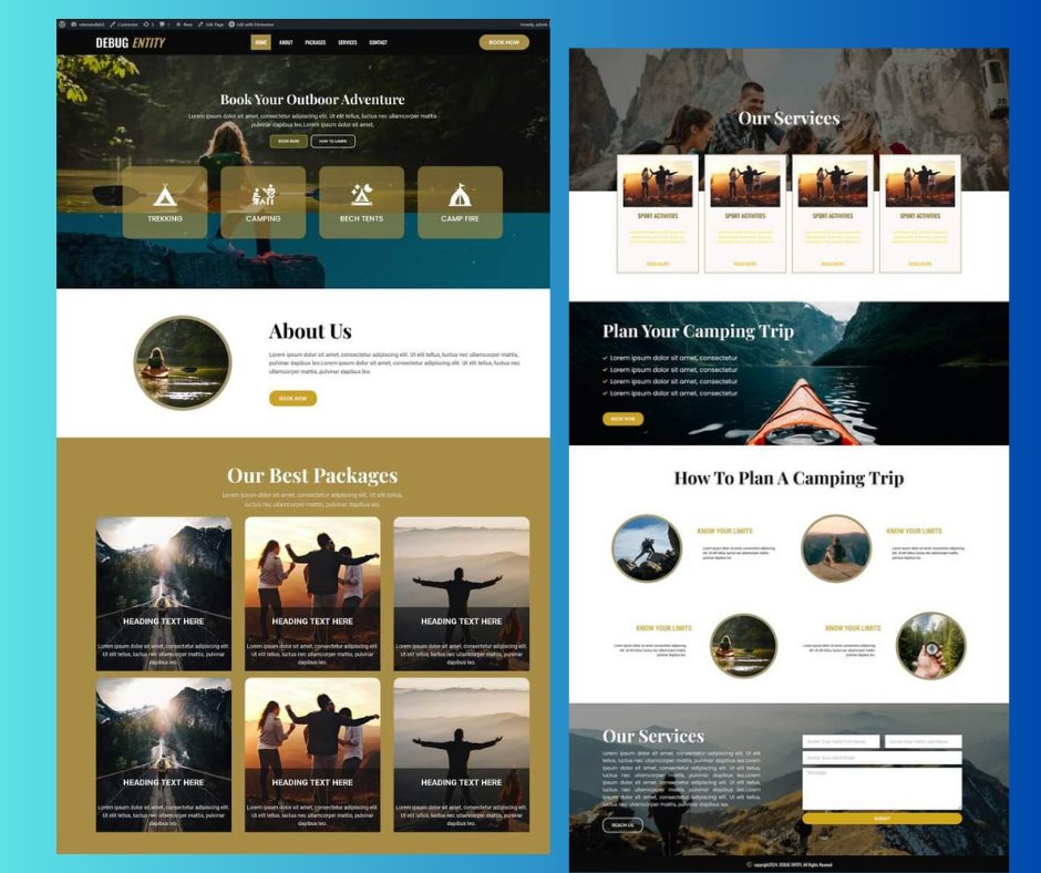 Rahmatulla49175's tweet photo. Travel &amp; Tour Wordpress Lending Page Design 

#WordPress #landingpage #Website #elementor #webdeveloper #Webdesign #landingpagedesign #webdesigner #landing https://t.co/sRsRhf8Yix
