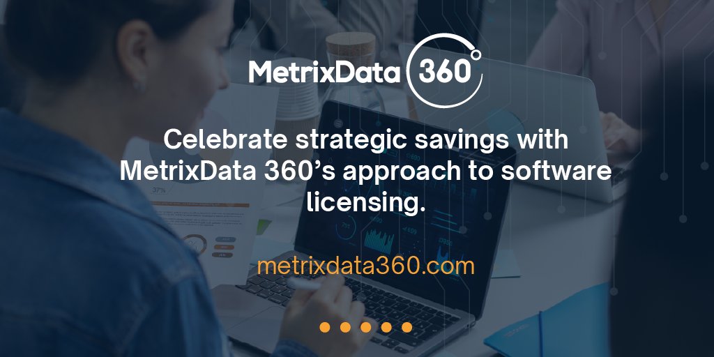 austinmik's tweet image. Celebrate strategic savings with #MetrixData 360’s approach to software licensing. Empower your organization and optimize spending with our expert guidance. Learn more. #StrategicSavings #SoftwareOptimization

hubs.li/Q02hjBH70