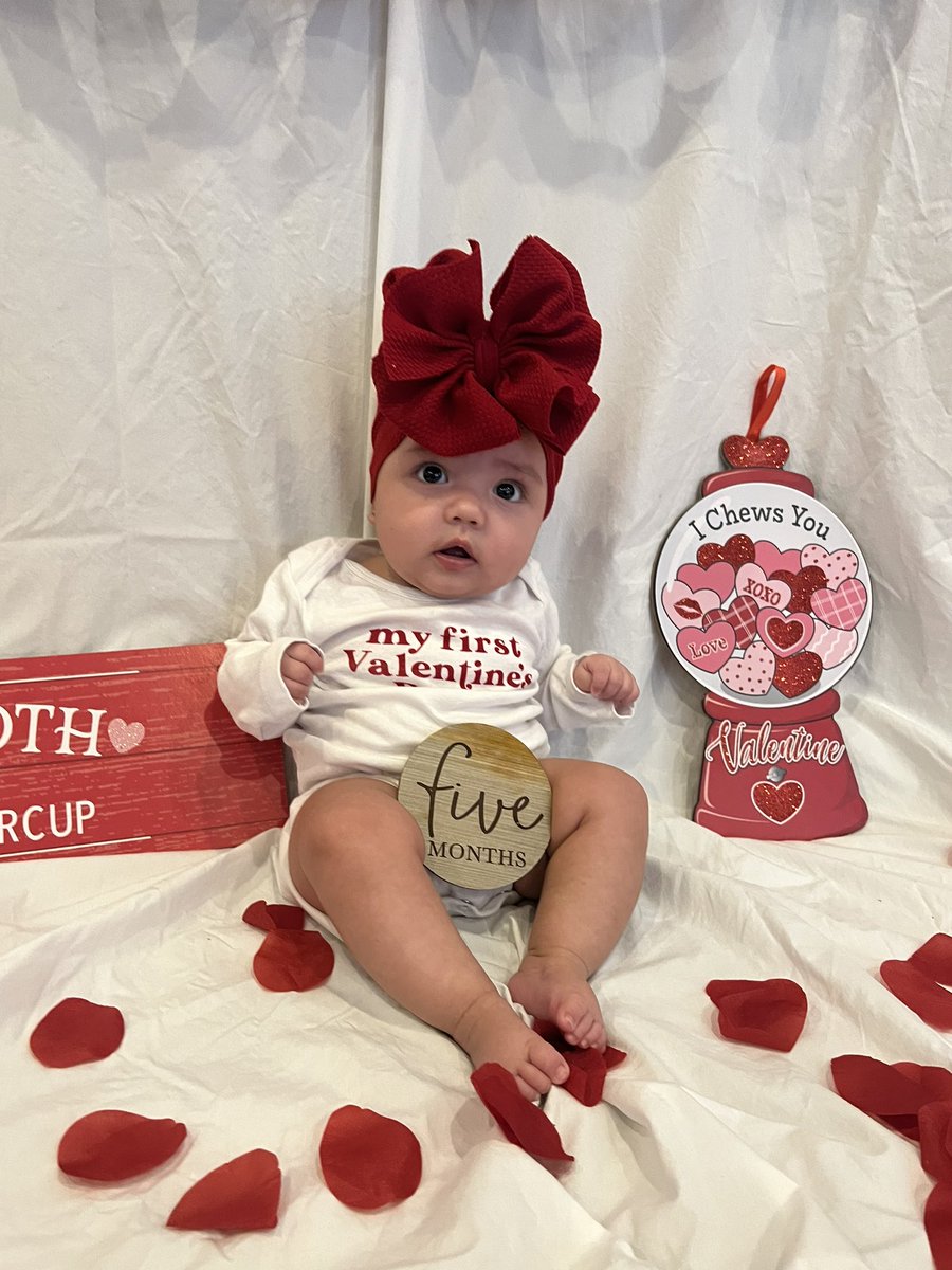 happy 5 months my girl 💗