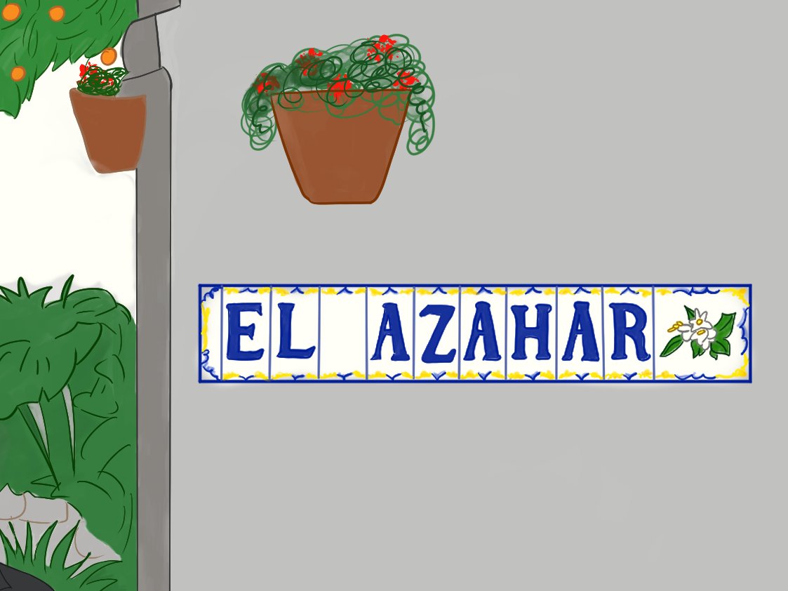 AzaOrdom's tweet photo. Tienen todas las vibes del azulejo que hizo @ayame_iris1993 de El Azahar 😍😍 aaaaaa me encantan. Andalucía total ❤️ #ElAzahar https://t.co/qFQr6KQeRx