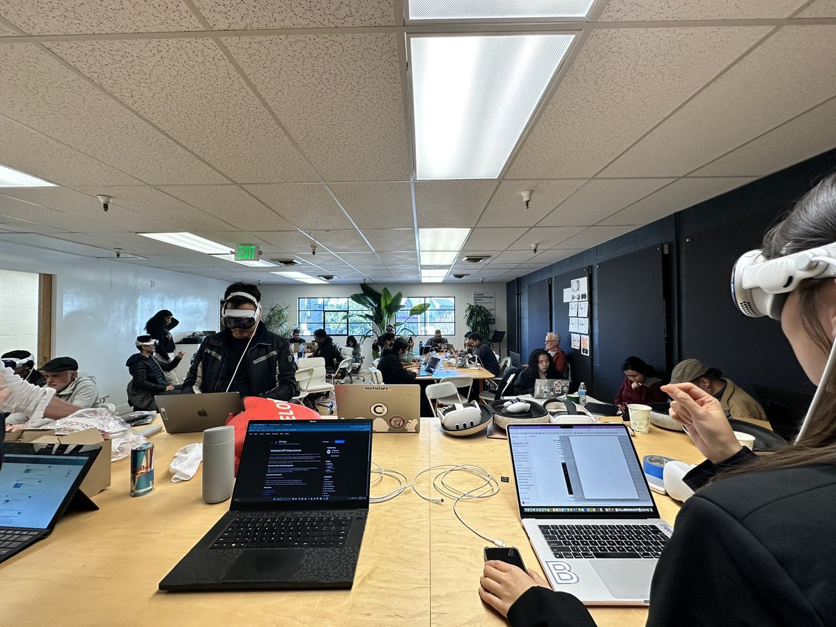 michaelraspuzzi's tweet photo. here's what we have for the 02/24-25 lab automation hardware hack at Studio 45 @workatthestudio  in san francisco:

🤖 awesome hardware for teams to build on!! h/t @jaschawilcox  the robot wrangler and luis coming in to support this.

teams will have access to an ot-1 @opentrons, @LabsmoreLLC  + openflexure microscope, mobile scara plate handling robot, iot sensors, and more.

it's also bring your own hardware. some people are bringing apple vision pros for tele-ops and data capture/augmented bio lab.

🚀 the last month, there's been so many calls for hard tech and science based startups to solve hard problems, this hack could be a place to meet your future co-founder and/or build a great proof of concept for one of these: 

- @ycombinator  request for startups yesterday... #1 was machine learning on robots

- @DStrachman  and the @1517fund  just launched a $100k fellowship called the flux capacitor for science based startups... and we may be able to help with an intro if you win this hack ;)

- the @fiftyyears  team with @sethbannon and @moxon  released their non dilutive 5050 program for science based founders

🧬 we have a great line up of speakers and judges, as well as a few surprises for tooling and resources... more info coming next week.

few spots left, rsvp here: https://t.co/3s1lyM7kXK