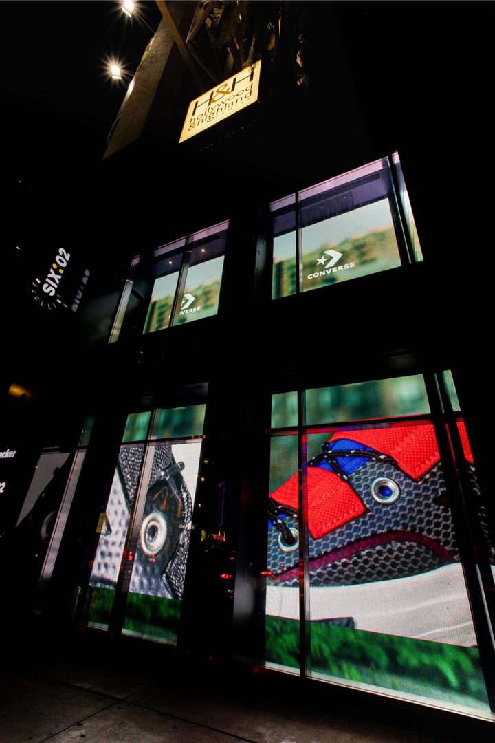 atsproled's tweet photo. 🌟 ATS #LEDThrowback Series 10: Hollywood &amp; Highland's Foot Locker dazzles with 4mm #dvLED screens, visible from the street &amp; enhancing the shopping experience.
 
🌆 #ATSPRO #TaylorLeds #RetailTech #ProAV #Hollywood #VisualTech #AVTweeps https://t.co/sqNLaJL5FE