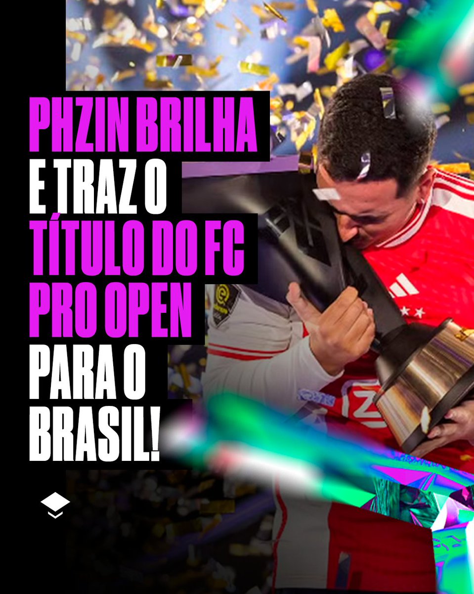 É o Brasil no topo! 🇧🇷

<a href="/PHzin/">Paulo Henrique</a> conquistou o título do FC PRO OPEN, o campeonato intercontinental do EA SPORTS FC 24.

Na grande final, o brasileiro venceu o dinamarquês Anders Vejrgang e conquistou a premiação de 80 mil dólares, além da vaga para o FC Pro World Championship.