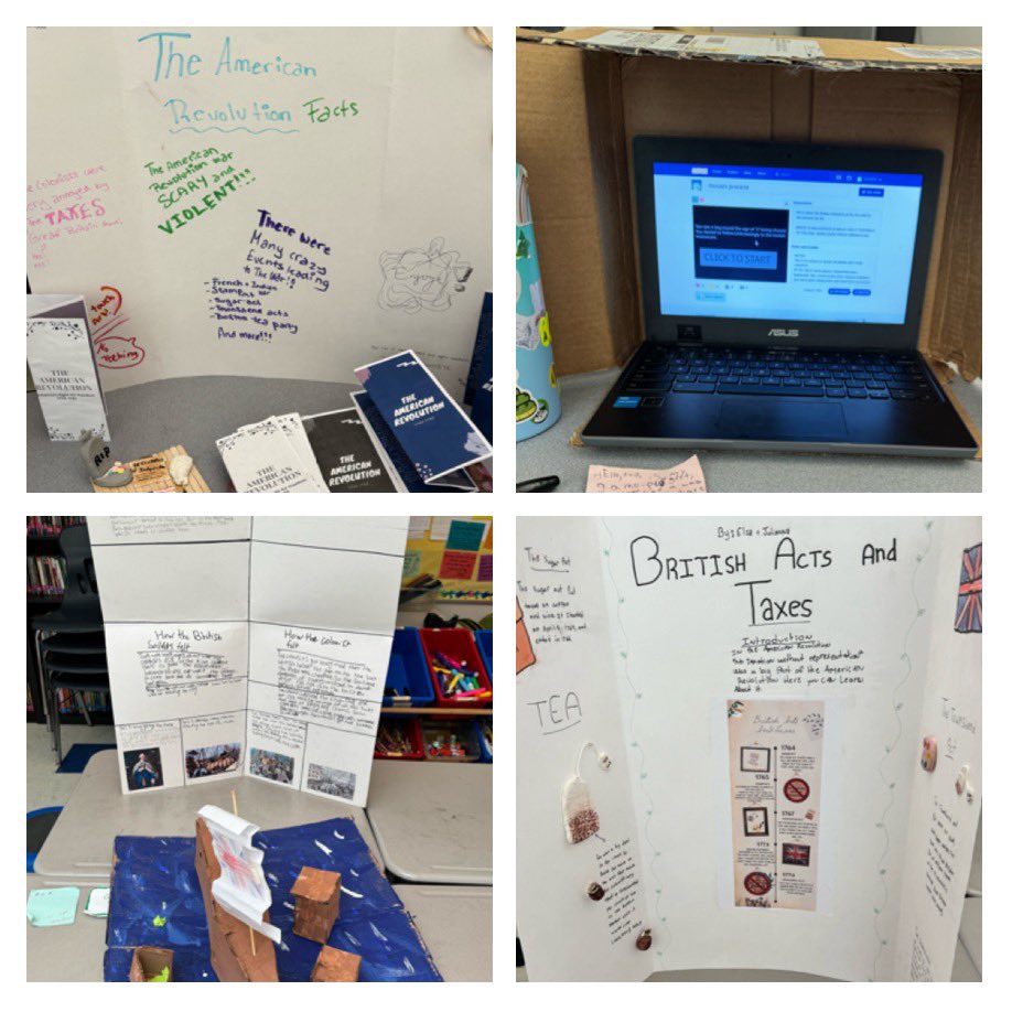 MrsClassGrade5's tweet image. Revolutionary War Museum- I’m so impressed with the creativity of these 5th graders! #lpshawks #perspectives @Hawk_Principal @RoryDOConnor