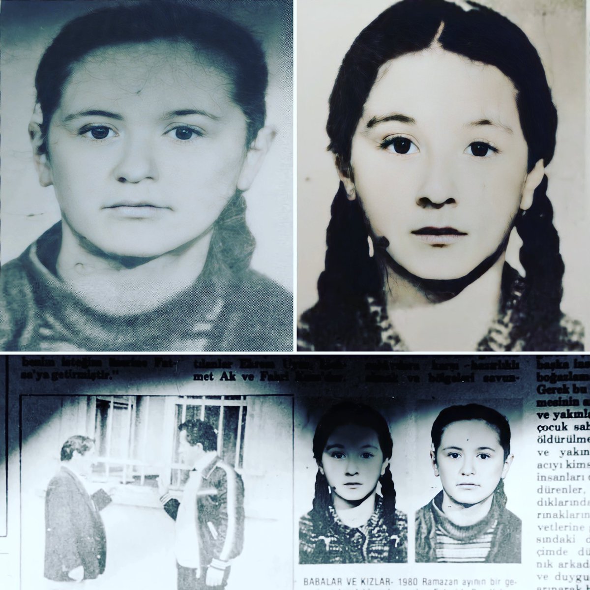 onlardiri's tweet photo. Tam 44 yıl önce, İHL öğrencisi 14 yaşındaki #ReyhanKuzu ve bir yaş küçük kardeşi #Beyhan, sahur vakti evlerini basan Dev-Sol militanlarının kurşunlarıyla can verdiler. 

Olay yeri son zamanlarda sosyal medyada methine sıkça rastladığımız Terzi Fikri’nin kurtarılmış bölgesi Fatsa’ydı. 

Bu çocukların suçu neydi?

Terzi Fikri'nin komünist militanlardan müteşekkil 7 kişilik mahalle komiteleriyle yönettiği ilçede komünistlerden başkasına hayat hakkı yoktu. 

Onlarca Ülkücü bu dönemde katledildi. Bazılarının cenazesi dahi günlerce sonra alınabildi.

Fatsa’yı kızıl teröristlerden temizlemek bir Kırım Türk’ü olan Vali #ReşatAkkaya’ya nasip olmuştu. 

Operasyon sonrası adeta sürgün hayatı yaşayan Fatsalı ülkücüler ilçeye dönmüş, caddeye Hergün gazetesinin pankartı asılmıştı. 

Elbette unutmayacağız!