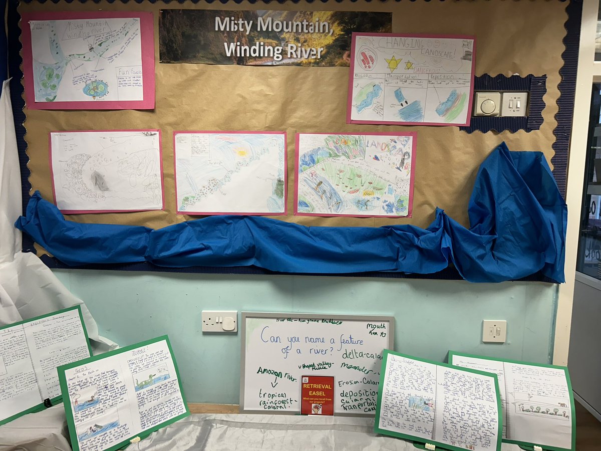 Having a ‘push’ on retrieval practice in school and have introduced our ‘retrieval easels’ in corridors with weekly challenges linked to projects. Not perfect but a good start to getting the children thinking and remembering more of their learning.  <a href="/KateJones_teach/">Kate Jones</a>