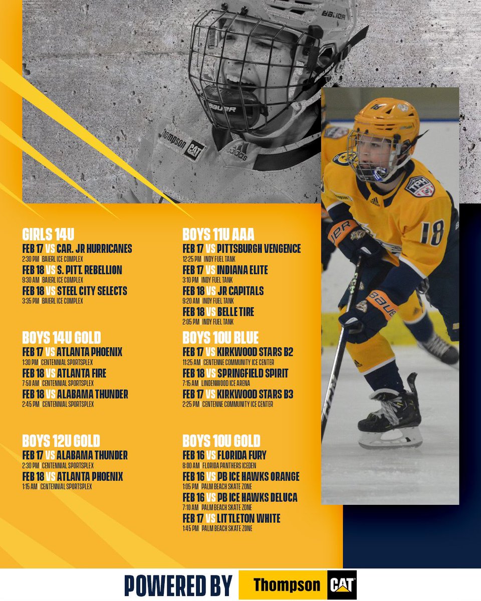 It’s playoff weekend for many of our teams with the AAA boys up in Minnesota for the T1EHL playoffs, as well as many AA squads in their league playoffs as well. Good luck to all our teams! #Together4Gold