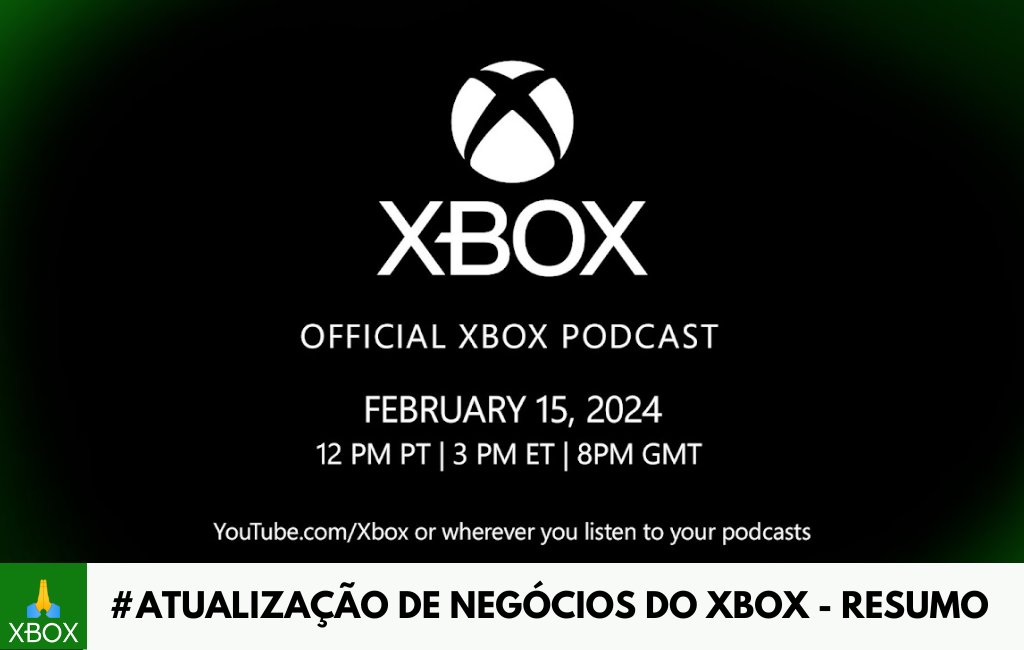 PastorXbox's tweet image. Novidades - Xbox Business Update

✅ 4 jogos chegando ao Switch/PS5
✅ Diablo IV no Xbox Game Pass dia 28 de março
✅ 34 milhões de Assinantes no Game Pass
✅ Nenhuma mudança nas demais exclusividades: Starfield e Indiana Jones serão exclusivos do Xbox e PC 
✅ Game Pass Estará…