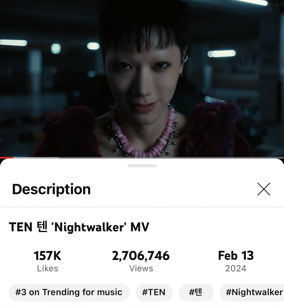 TEN_TH's tweet photo. มีใครยังอยู่บ้างงงง 🙌🏻 กะดึกพา MV น้องไนท์ไปถึง 2.7M views แล้วค่ถ! เก่งที่สุด!! อีกนิดเดียวก็จะถึงสามล้านแล้วค่ะ! ทุกคนสู้!! 💪🏻❤️‍🔥

🤜🏻 https://t.co/Ql3ia406ta

#TEN_Nightwalker 
#TEN_TEN #NCT_TEN_TEN 
#TEN #TENLEE #เตนล์ #텐 https://t.co/GNUdPRfDlG
