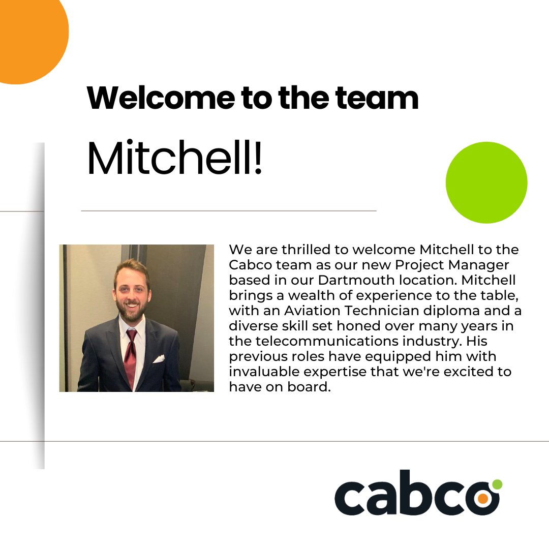 Welcome to the team, Mitchell Connolly!🎉

#NewTeamMember #WelcomeAboard #TeamGrowth