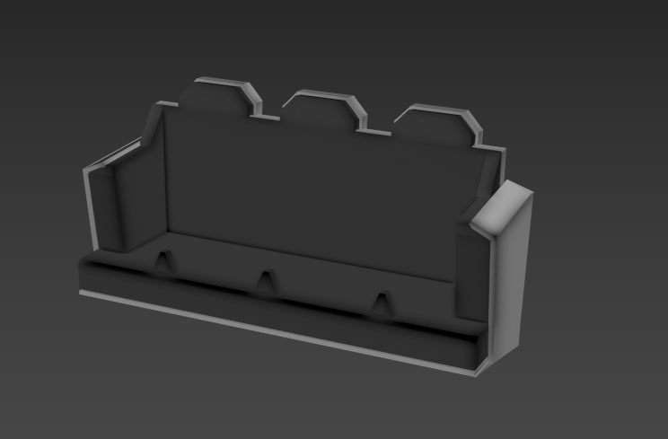 BKS_DesignPrint's tweet photo. A new style seat model ready to be printed for the #SuperTrooper ride! 

#3Dfairground #BKS3D #FunfairModel https://t.co/mY7FL3NVyD