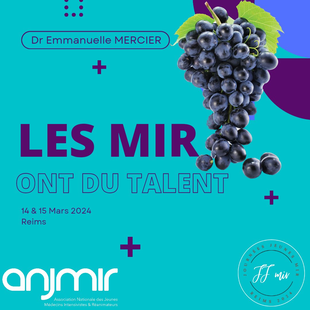 Avoir une deuxième vie en plus de celle de MIR, ça vous botte ? Venez découvrir une session spéciale « Nos MIR ont du talent » aux #JJMIR ! On y parlera notamment de viticulture ! Les inscriptions (attention, on ferme bientôt !) : anjmir.fr/journees-jeune…