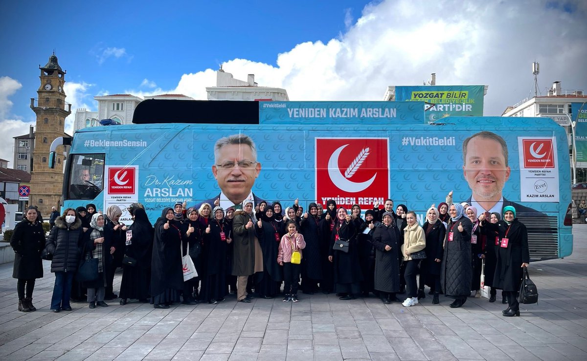 Yeniden Refah 👍 Yeniden Yozgat ♥️
Birlikte başaracağız...
#YenidenRefahPartisi #FatihErbakan #Yozgat #Ankara #İstanbul