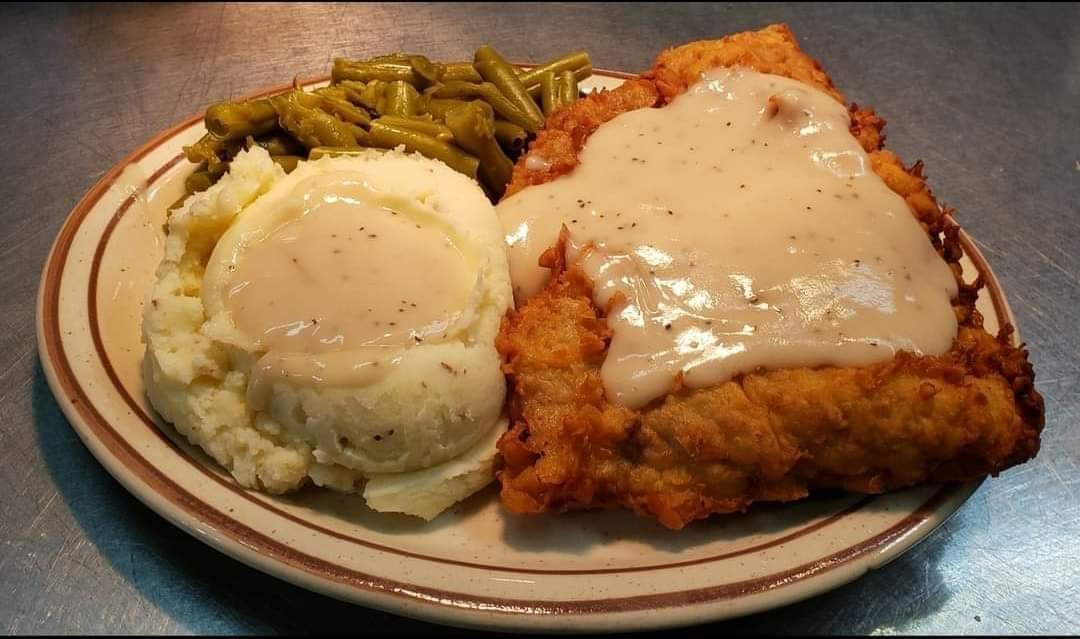 Big weekend ahead! Here's our schedule... Thursday serving 4 til 9pm, no event. Friday 4 til 7 public, sold out event at 7. Saturday Noon til 7 public, sold out event at 7. Sunday sold out event 2 til 4:30, public 5 til 8. Chicken Fried Steak all the time.