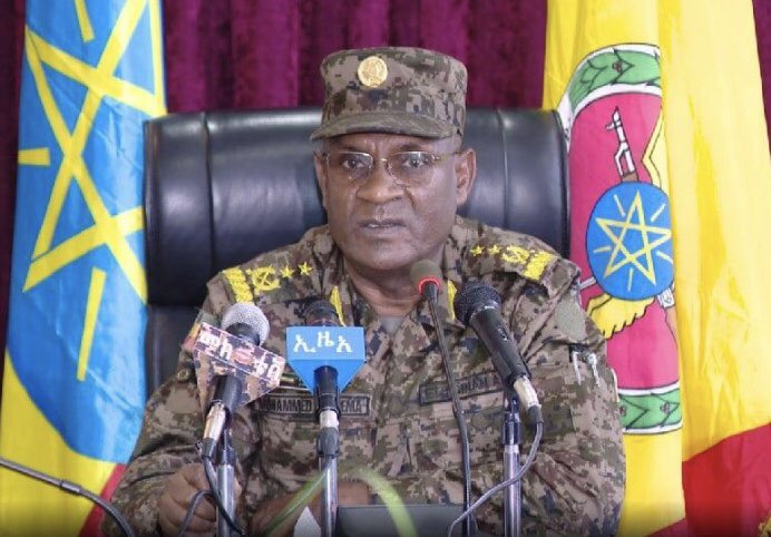 TsionBacha's tweet photo. BREAKING An unidentified high-ranking officer from ENDF sustained severe injuriy. There are speculations that he might be General Mohammed Tessema. The ongoing military response from FANO in retaliation for the Mereawi massacre has been undergoing. @BBCAfrica @CNNAfrica https://t.co/EYyHYaISxe