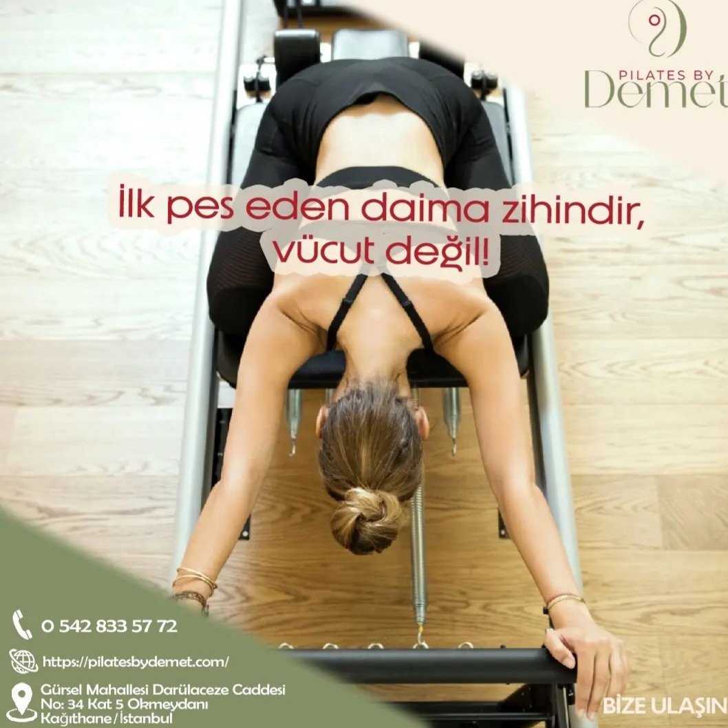 Zihinizi ikna edin...
.
.
.
.
.
#pilates #reformer #reformerpilates #pilatesbydemett #kadın #kadınlaraözel #sağlık  #sağlıklıyaşammerkezi #cadillac #cadillacpilates #vücutsağlığı #zihin #zihinsağlığı #sports #pilatesteacher #pilatesfriends #pilatesbody #kağıthane #okmeydanı
