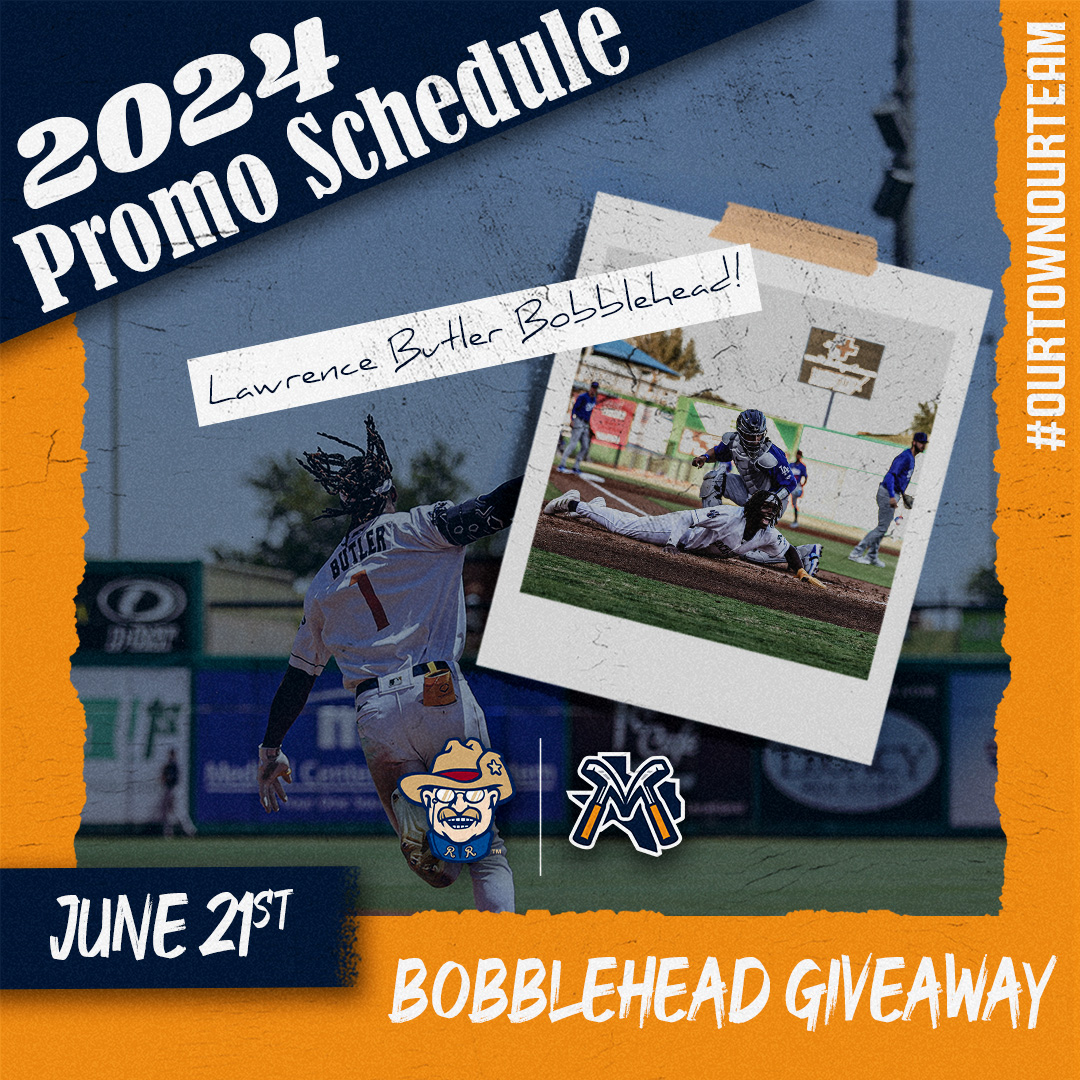 🚨Bobblehead Alert! #5: Lawrence Butler Bobblehead - Join us on June 21st and grab a bobblehead of @itslaw1 !