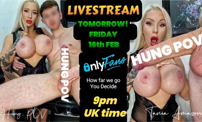 1st time EVER 💥😜 I'll be LIVE tomorrow @ 9pm with BWC @HUNGPOV  join both our Onlyfans pages for FREE<a href="/tag/stepmom"class="tags"><span>#stepmom</span></a><a href="/tag/faketits"class="tags"><span>#faketits</span></a><a href="/tag/freesex"class="tags"><span>#freesex</span></a><a href="/tag/livesexshow"class="tags"><span>#livesexshow</span></a><a href="/tag/bigwhitecock"class="tags"><span>#bigwhitecock</span></a>