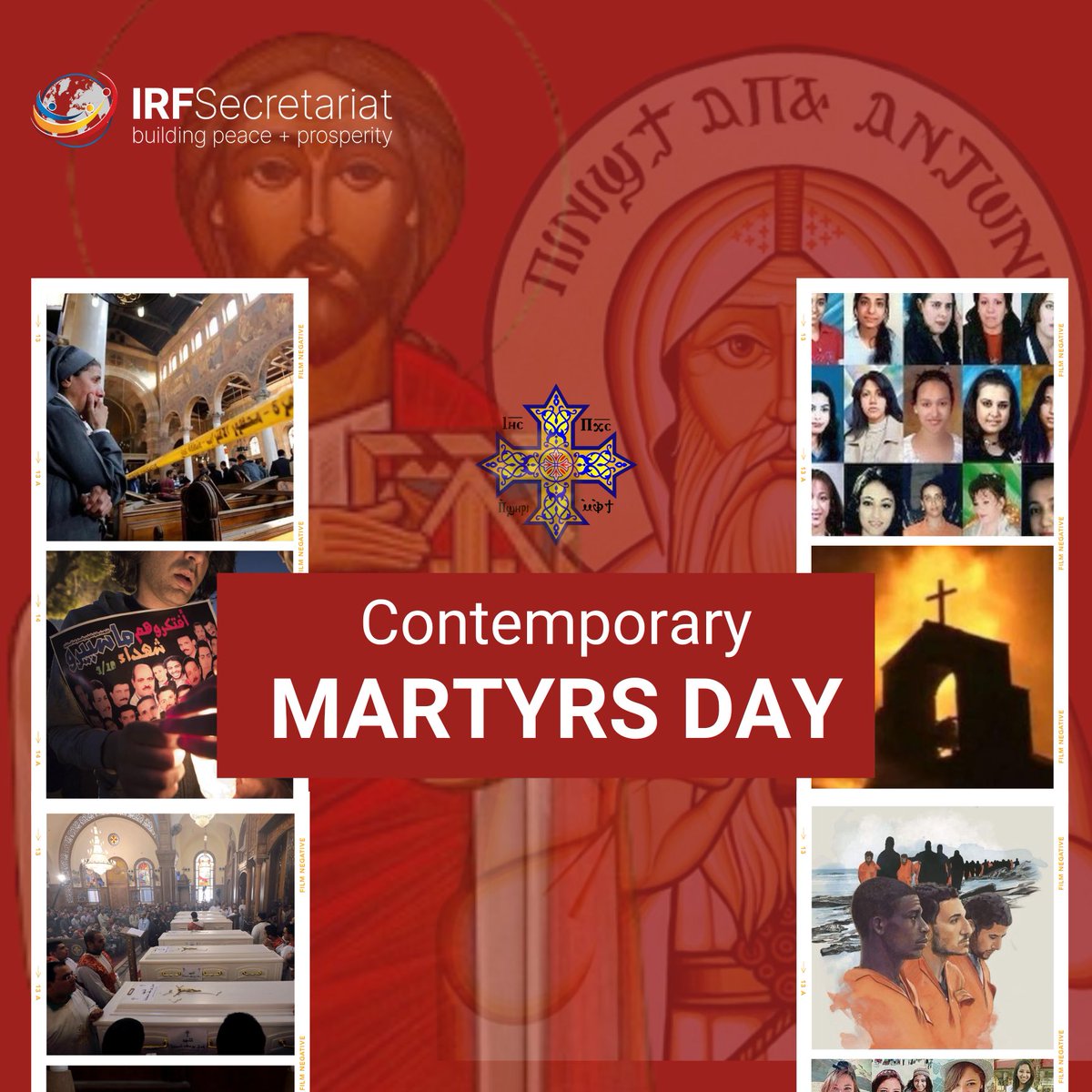 “The Coptic Orthodox Church is in a unique place, through its own experience of persecution across the centuries, to speak for those of all faiths and none who continue to suffer today.” - <a href="/BishopAngaelos/">Archbishop Angaelos</a> 

We honor Contemporary Martyrs Day, today. #Coptic #Orthodox #Martyrs