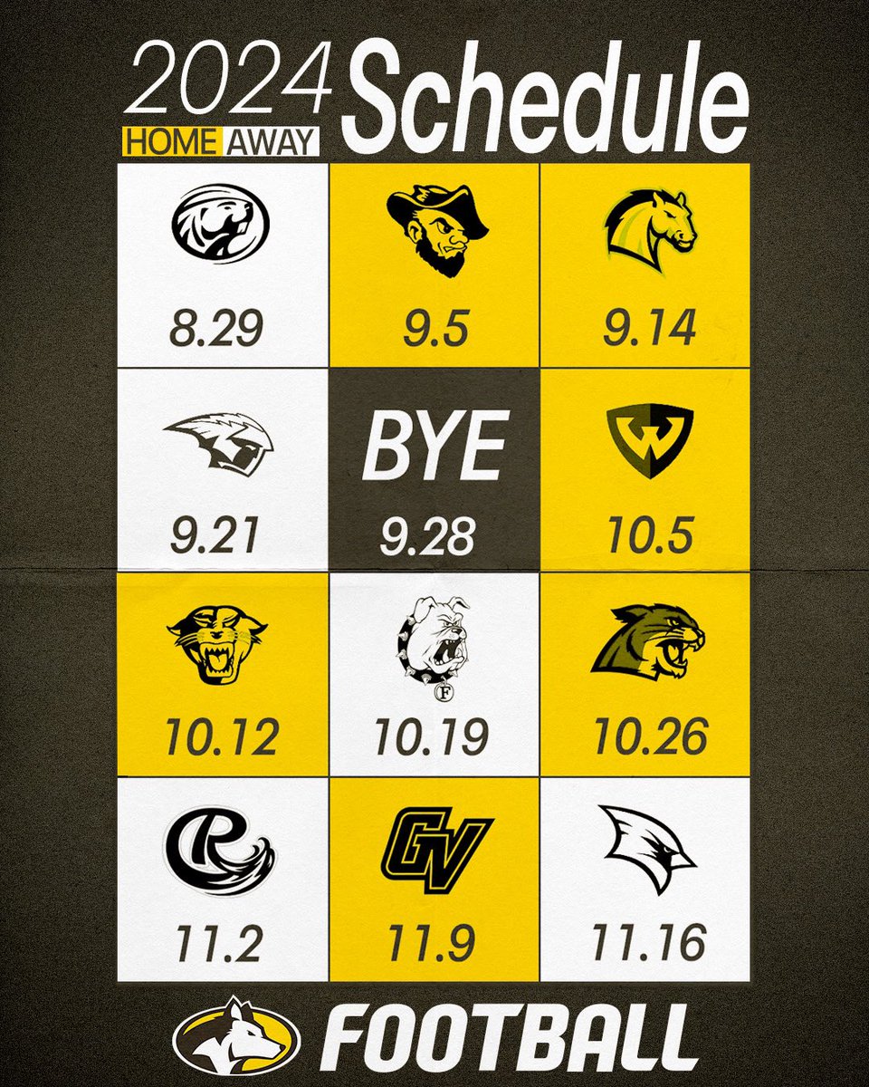 The Countdown to August 29th begin... ⏳

📝: michigantechhuskies.com/sports/fball/2…

#CRTD | #FollowTheHuskies