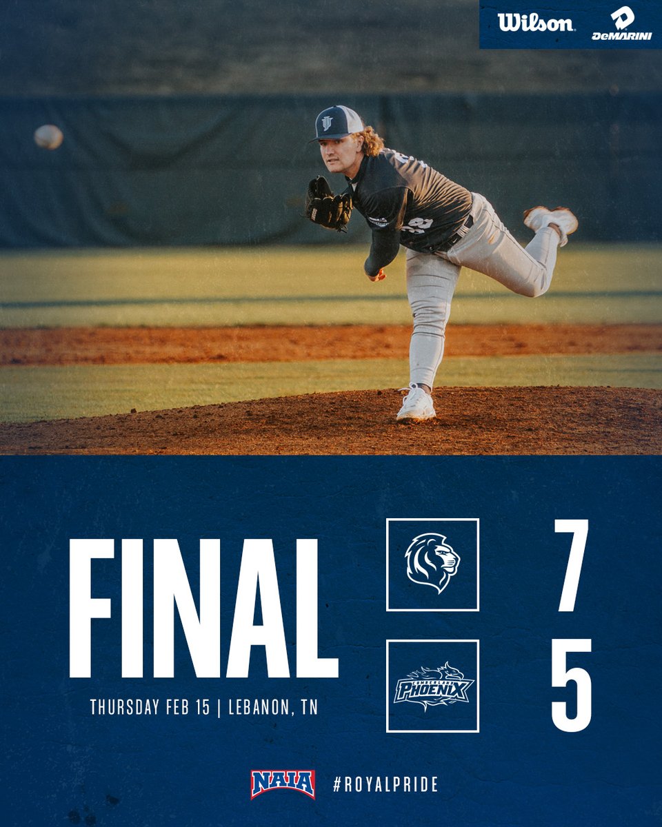 Royals win in 7!

The win comes behind big performances from Bougher and Sanchez. Game 2 will start shortly.

#RoyalPride | #ForTheU