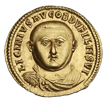 Today 313AD Licinius unifies the entire Eastern Roman Empire under his rule. He was the colleague and rival of Constantine I, with whom he co-authored the Edict of Milan that granted official toleration to Christians in the Roman Empire.