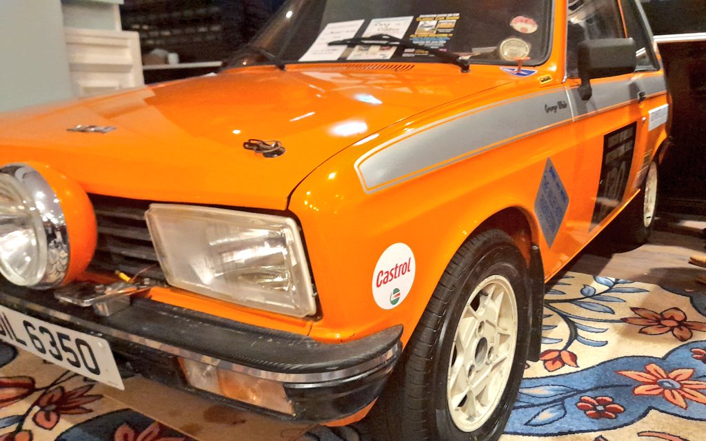 BulldogBDX's tweet photo. Been keeping this from last weekends #ClassicSportsCarShow24
Tucked away in a corner so tight it was hard to get the best pics but I find it's just a bit special ๐
@PaulWoodford84 @Mikedawe2
#Rally #Rallye #Peugeot #BecauseFrench https://t.co/56iS8bcNC4