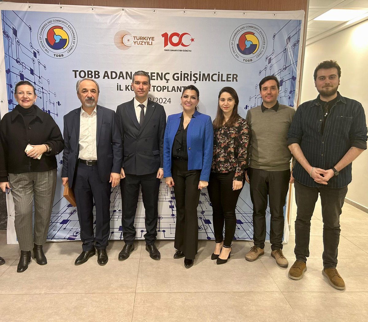 JCIADANA's tweet photo. TOBB Adana Genç Girişimciler Kurulu 2024 yılı İl Kurul Toplantısına Başkanımız Necati Ulaştıricı Sekreterimiz Gizem B. Benne, Başkan Yardımcımız Serkan Alakel, üyemiz Ekrem Mert Alataş , aday üyelerimiz Jankat Günsel ve Hasan Keskin ile katılım gösterdik.
@JCIADANA
@nulastirici https://t.co/b3TI2f8Vwp