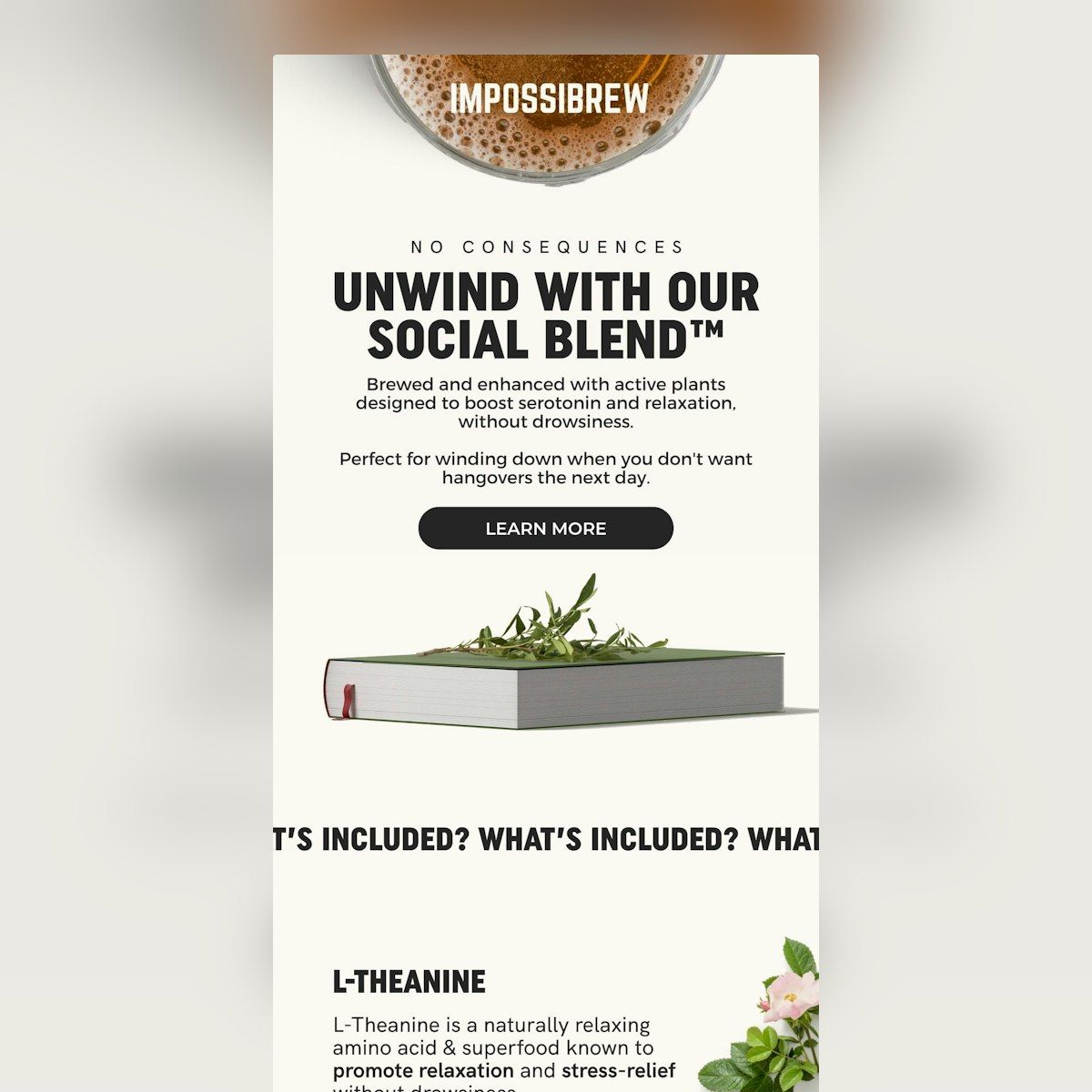 emaillove's tweet photo. Check out this amazing welcome email from IMPOSSIBREW! The design is definitely worth a look and the content does a great job educating new subscribers. #IMPOSSIBREW #welcomemail
View the full email → https://t.co/RNRceoTrsv https://t.co/JgWDqDq6Mm