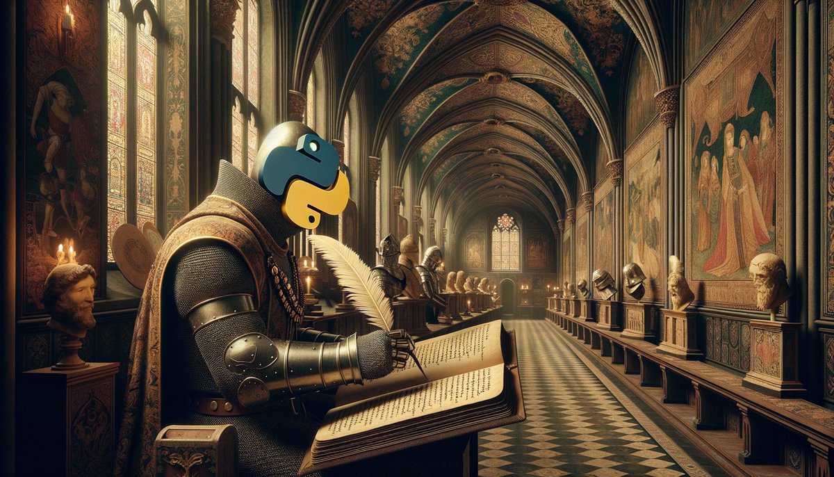 SpearsonWa83643's tweet image. A medieval search,
Quill and parchment, not a click,
Web browser in stone.

#MedievalTech #MuseumAdventure #AiArt #PythonHaiku