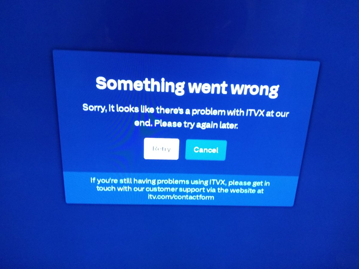 arl2839's tweet photo. @ITVX @ITVXhelp Trying to watch Mr Bates ep 2 and getting this every time. https://t.co/sL1kEf4w8e