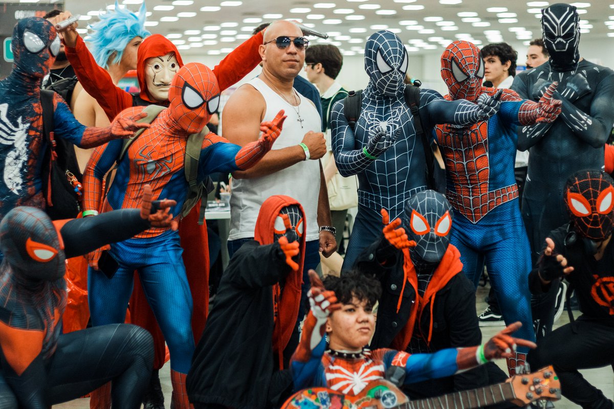 E esse encontro do AranhaVerso na GGCON? CINEMA