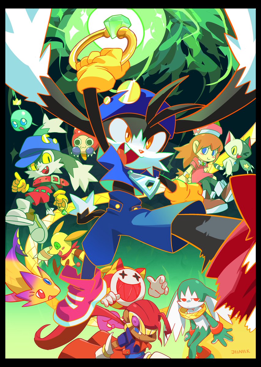 so happy I can post my full piece for the @Klonoa_zine´s Le Petit Grimoire project ദ്ദി ˉ͈̀꒳ˉ͈́ )✧