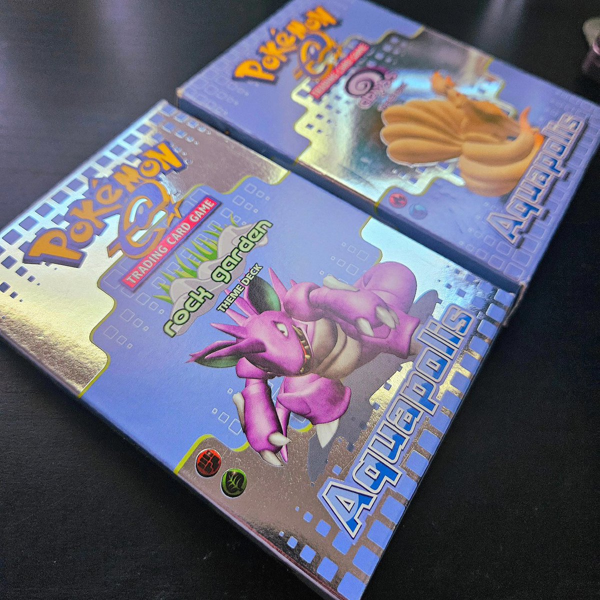 ShiningDanny1's tweet photo. #aquapolis #themedeck #vintagepokemon #tcg #pokemon #pokemontcg #rockgarden #abyss #ninetales #nidoking #eseries #eReader https://t.co/IwUSz81Agc