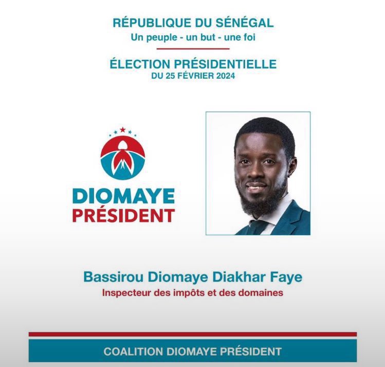🚨Le bulletin de BASSIROU DIOMAYE FAYE 
RETWEET !!!