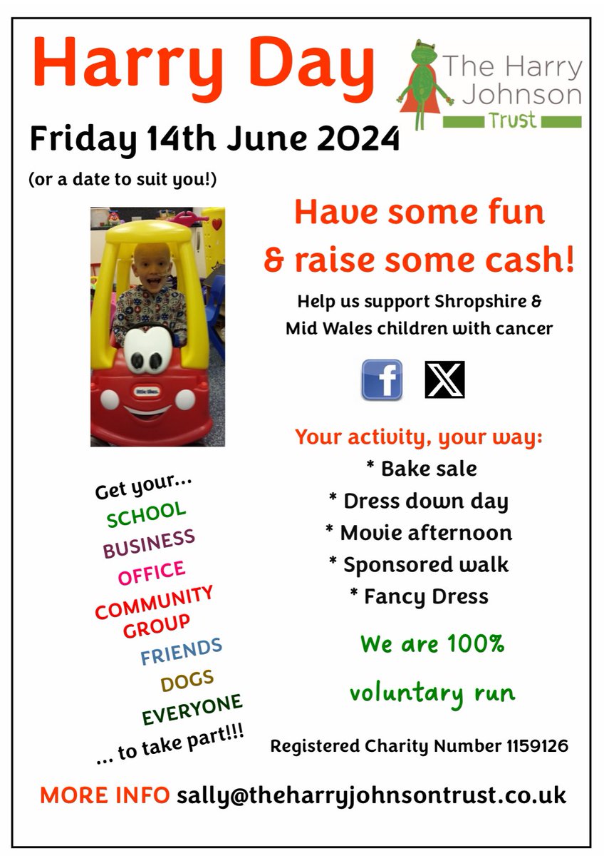 🐸 PLEASE SHARE 🐸

Let’s make this Harry Day the best yet, to mark ten years since our amazing little chap passed away.

We are 100% voluntary run, so every single penny raised on Harry Day will go straight to fund our projects.

Let’s go large!! ❤️
