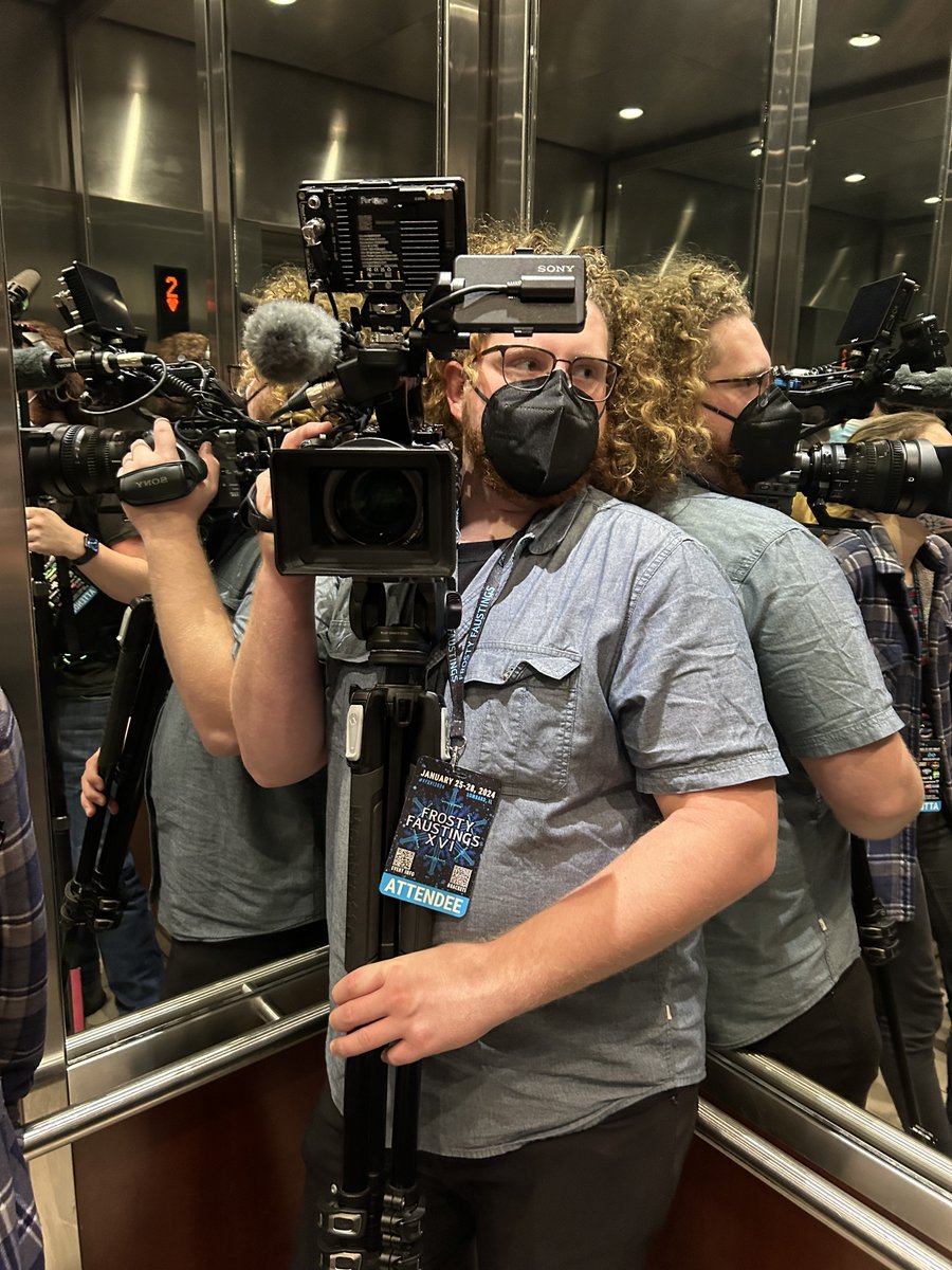 We may make it look effortless, but trust us, a lot of chaos go into making this documentary come to life. So remember to appreciate the hardworking and slightly delirious crew behind it all. #documentarylife #behindthescenes #ffxvi2024 #ffdoc #Frostyfaustings