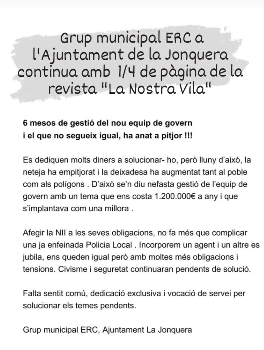 ERC La Jonquera tweet media