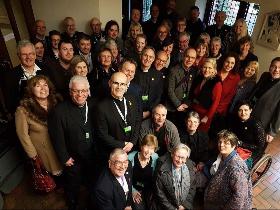 Facebook reminds me via the below photo that it was 7yrs ago today that we managed to not take note of the Bishops report, that led ultimately, to what became LLF. 
It felt huge, these votes always do, and yet... Here we are...still. Slow work.