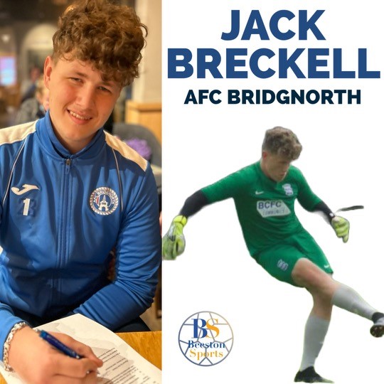 beeston_sports's tweet photo. NEW SIGNING - JACK BRECKELL AFC BRIDGNORTH
@JackBreckell_01 @AFCBridgnorth @beeston_sports 
We are delighted to announce the signing of Jack, who at just turned 17 is already starting in the @MidlandLeague and Midland Floodlit League.
Welcome Jack to the #beestonsportsfamily https://t.co/GkzFLGlPwd