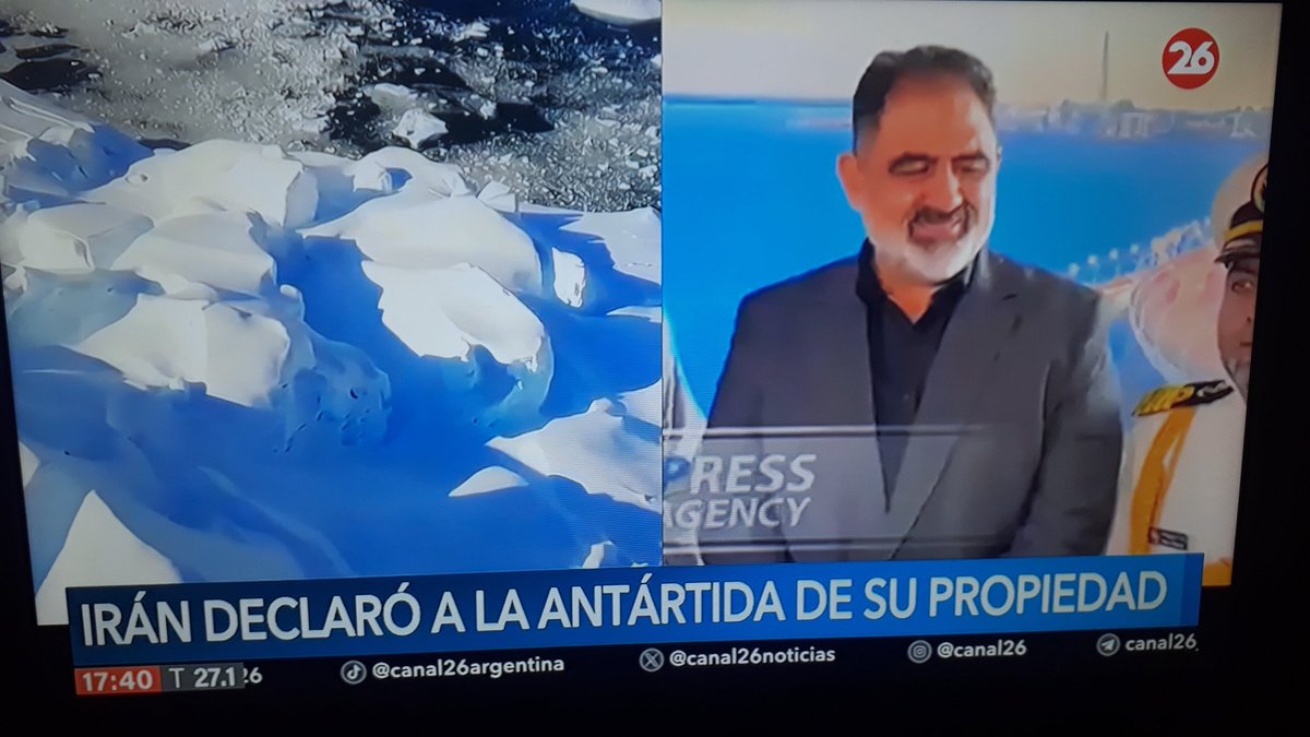 Pasó #Napoleon y dijo: "Es mucho" #iran #antartida #antartica