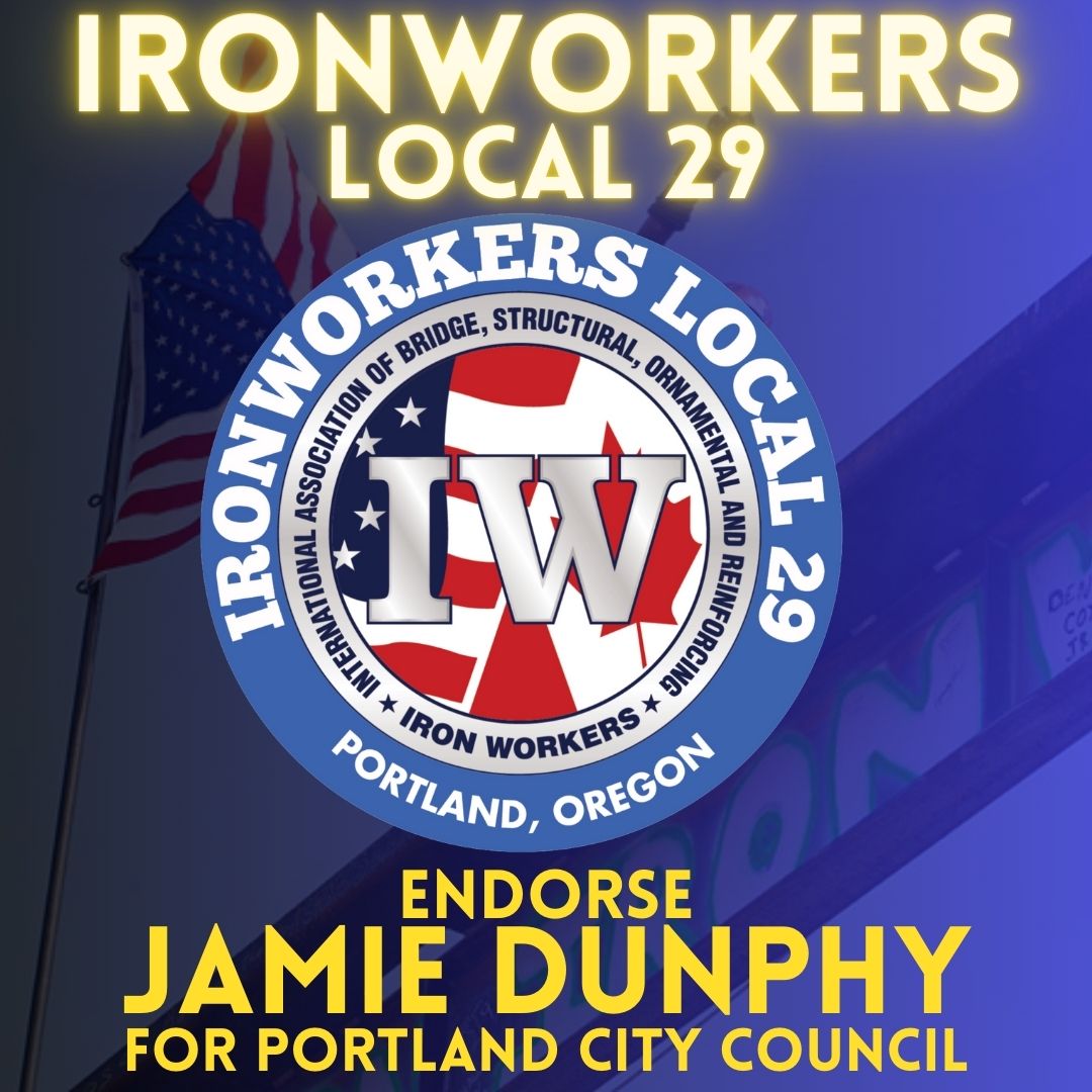 I don't announce a lot of endorsements on Twitter, but this one feels important. I'm honored to have been endorsed by the Ironworkers Local 29! Thank you <a href="/Ironworkers29/">Ironworkers Local 29</a> for your trust and support.