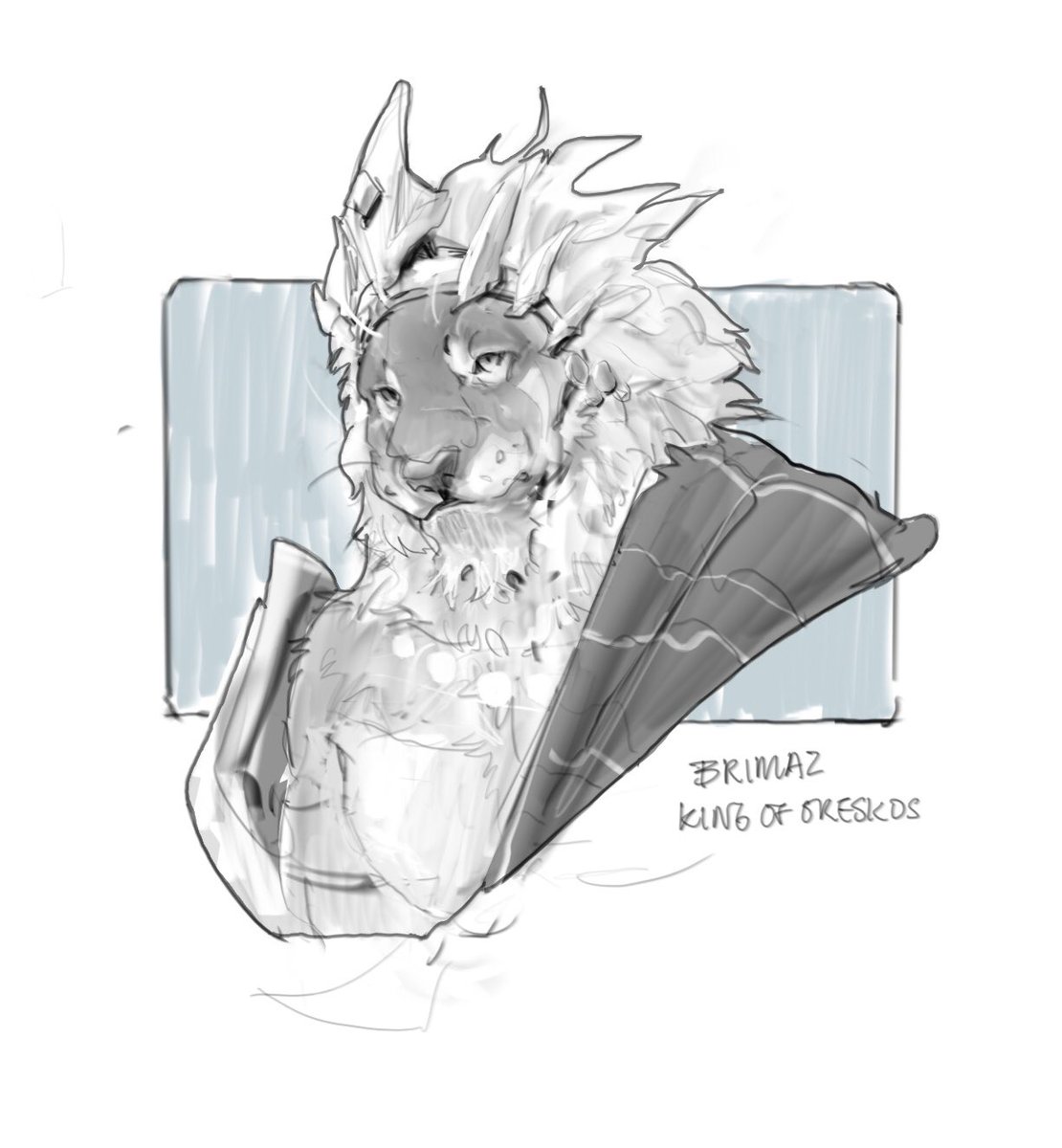 drawing my favorite mtg cat