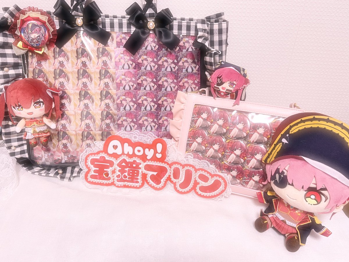 初A3痛バ組みました〜❕ マリン船長がいっぱいでとても可愛い♡ これで