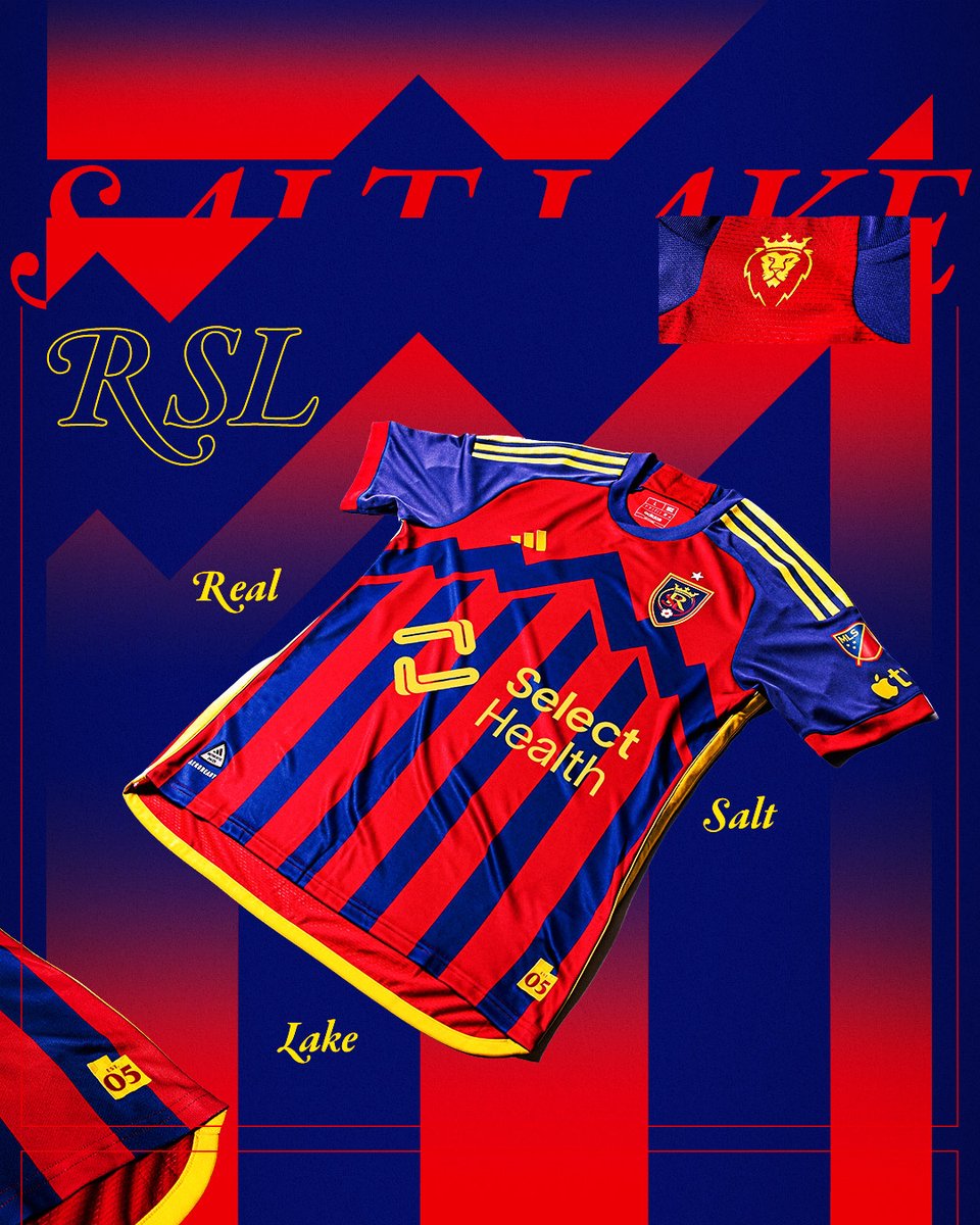 MLS's tweet photo. This is Peak Utah. 🌄

Rock the new @realsaltlake kit: https://t.co/wX9YkAEmwN https://t.co/g7XjVmOde7