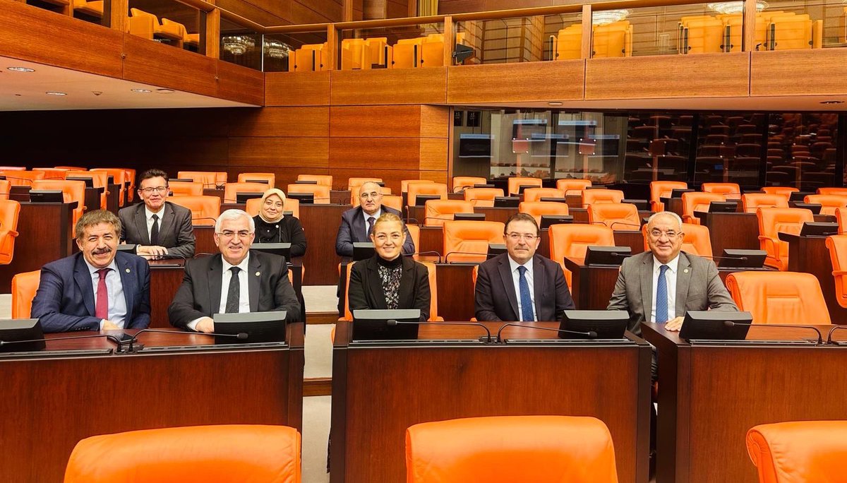 📍TBMM 

Gazi Meclisimizde <a href="/TBMMGenelKurulu/">TBMM Genel Kurulu</a> çalışmalarımız devam ediyor.
