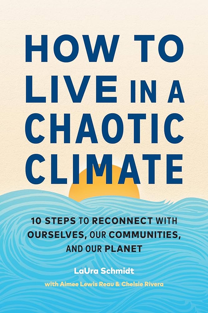 postcarbon's tweet photo. LaUra Schmidt, founder of the @GoodGriefNetwk and author of How to Live in a Chaotic Climate, joins us on Crazy Town to share insights on courage, taking meaningful action, and practices for processing emotions that come with facing the Great Unraveling: https://t.co/fF8siEKroh https://t.co/P9QN2rfbch