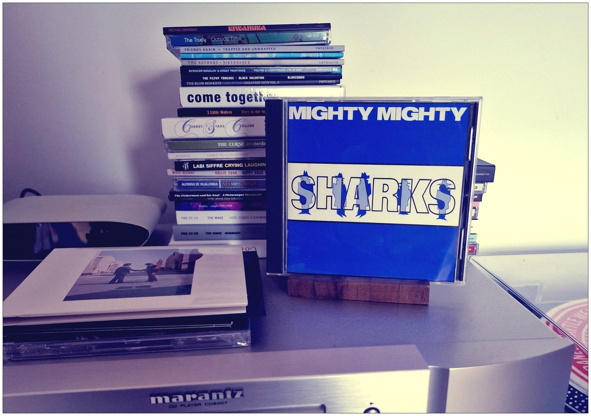 'Perhaps we could get drunk and talk about it, it never did any good before'. Hard to think of a better album opening line... thank you @MightyMighty_ for #Sharks one of my favourite ever albums...